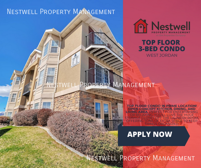 Primary Photo - Top Floor 3-bed Condo In West Jordan!