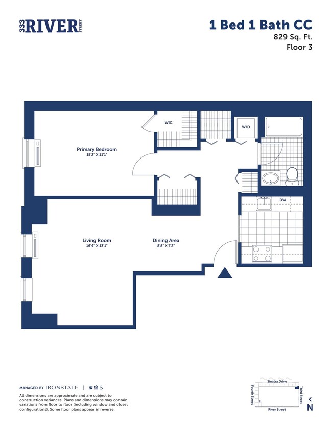 Floorplan - 333 River Street