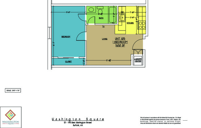 Floorplan - Washington Square