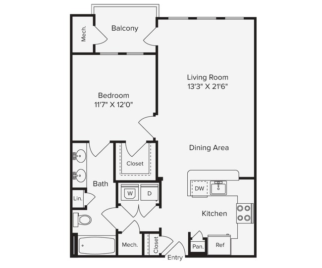 Floorplan - Avalon Arlington North