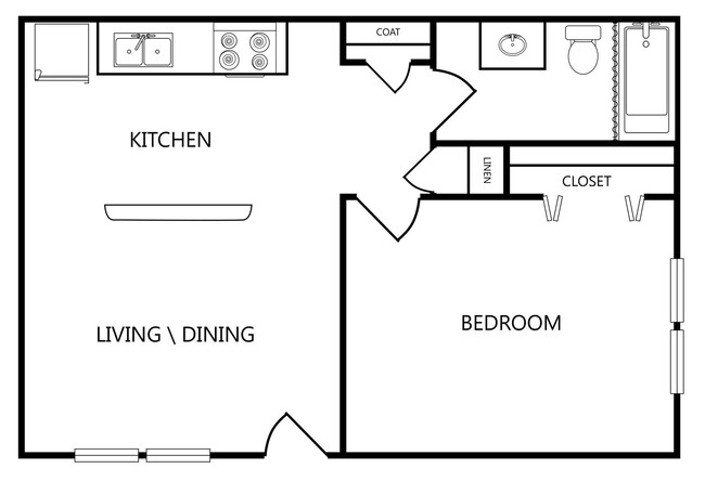 Floorplan - Tribeca Apartments