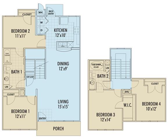 Floorplan - The Cove at Palmer Point