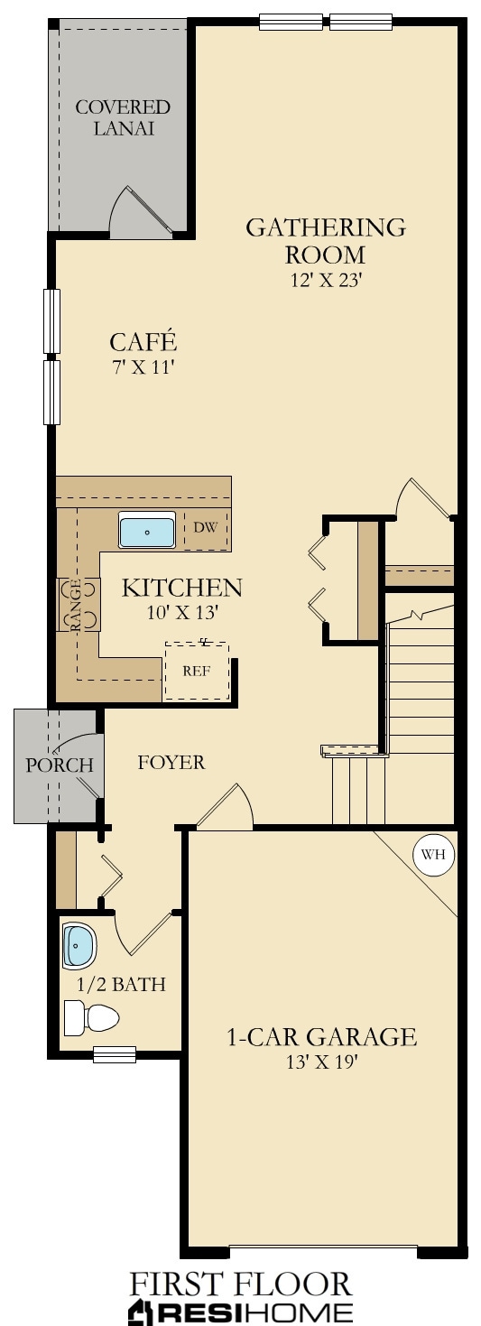 Floorplan - Spartina Cove Rental Homes