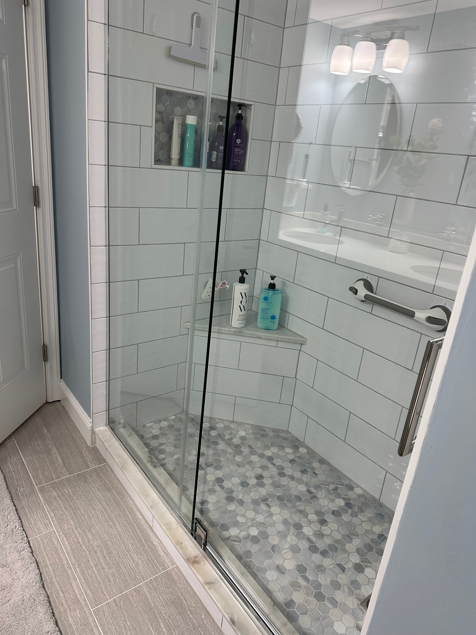 Primary bath recently renovated - 4 Sterling Hill Ln