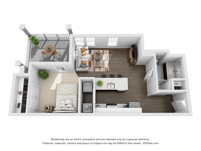 Floorplan - 525 East