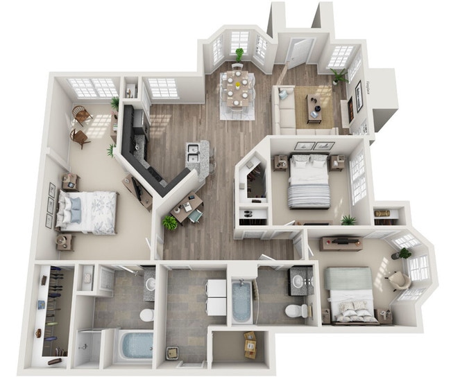 Floorplan - The Falls at Settlers Walk
