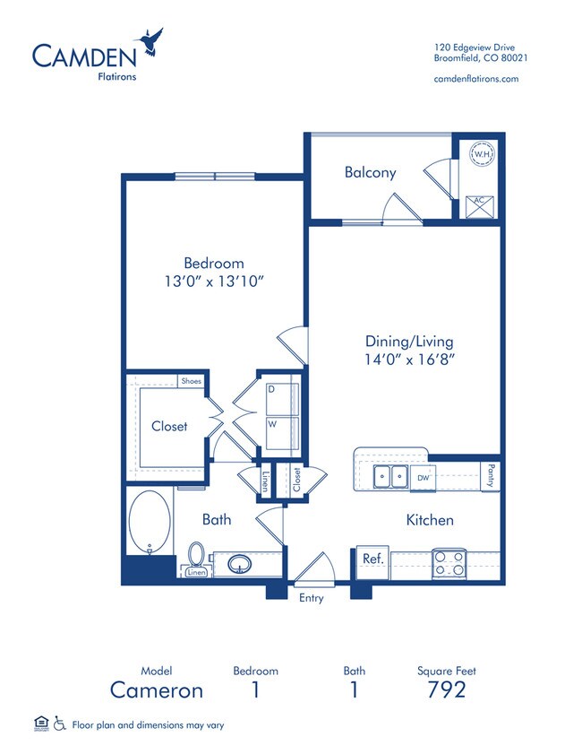 Floorplan - Camden Flatirons