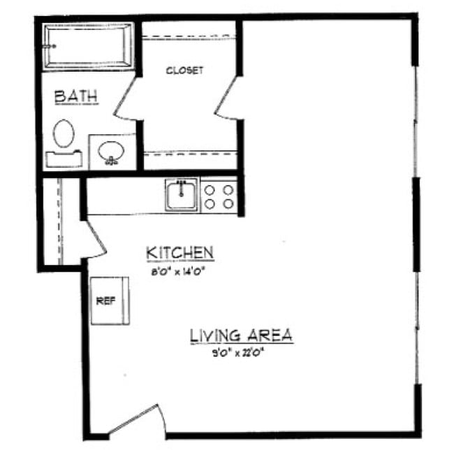 1BR/1BA - Randall Park Rentals