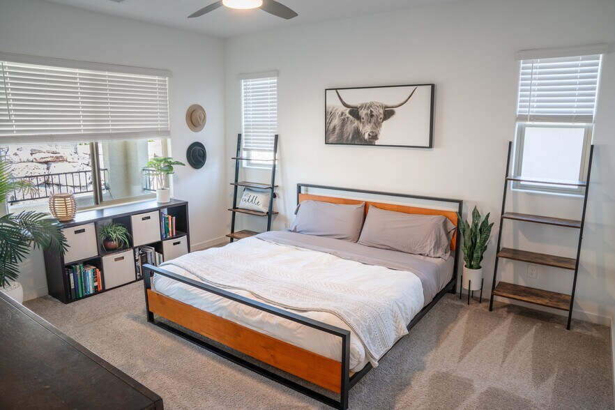 Master Bedroom with balcony - 12412 Shoreline Echo Ave