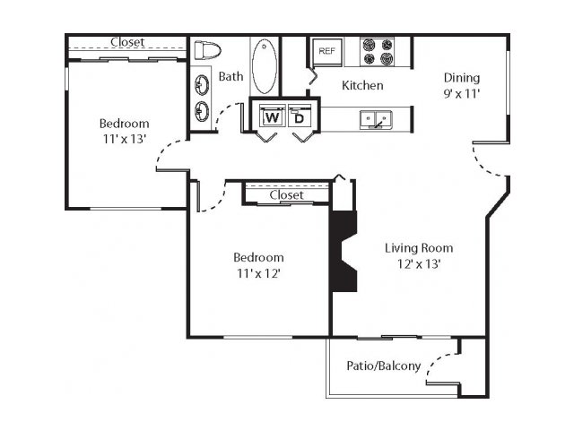 Floorplan - Riverwalk at Happy Valley