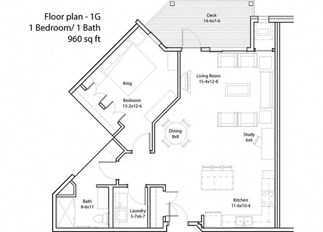 Floorplan - The Cavanagh 55+ Apartments