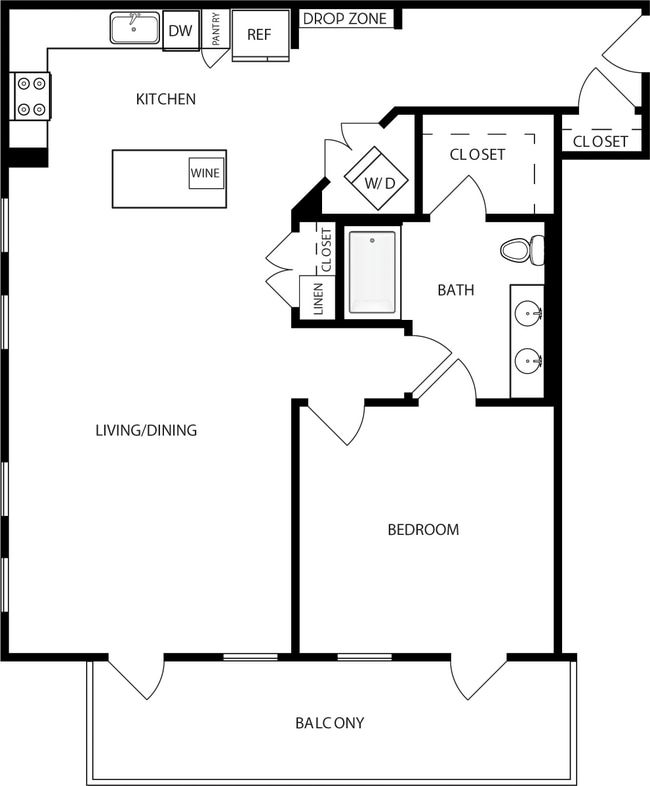Floorplan - Mara Pacific Beach