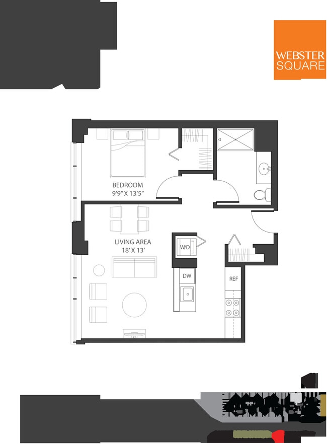 07 Floor Plan - Webster Square Apartments