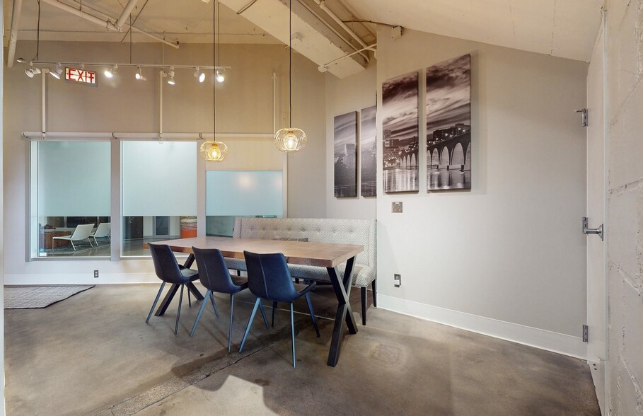 Spacious dining area could be put to use in many other ways - office, crafts, or game room - 730 Stinson Blvd