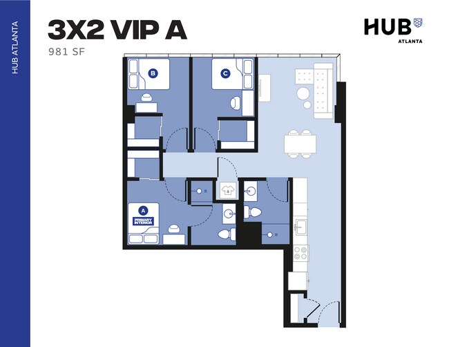 3x2 VIP A - Hub Atlanta