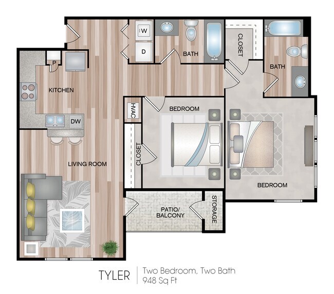 Floorplan - Standard at Steepleway