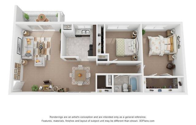 2 bedroom 1 bath - Lynn Hill