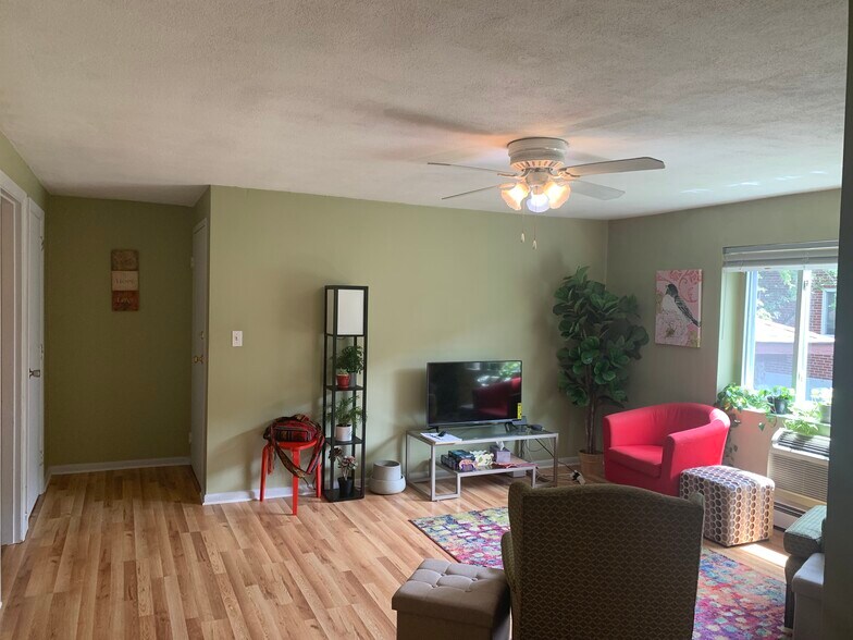 Cost closet on far left, kitchen entry on left, front door opposite coat closet - 26 Bryon Rd