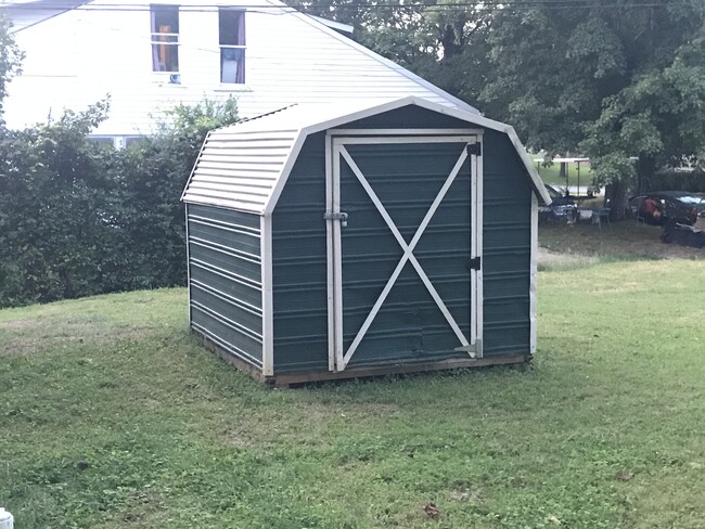 Storage shed included - 204 Spring St