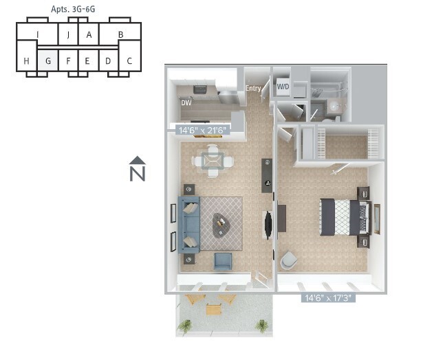 Floorplan - Avalon at Prudential Center