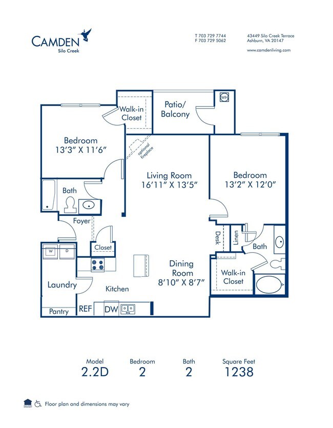 Floorplan - Camden Silo Creek