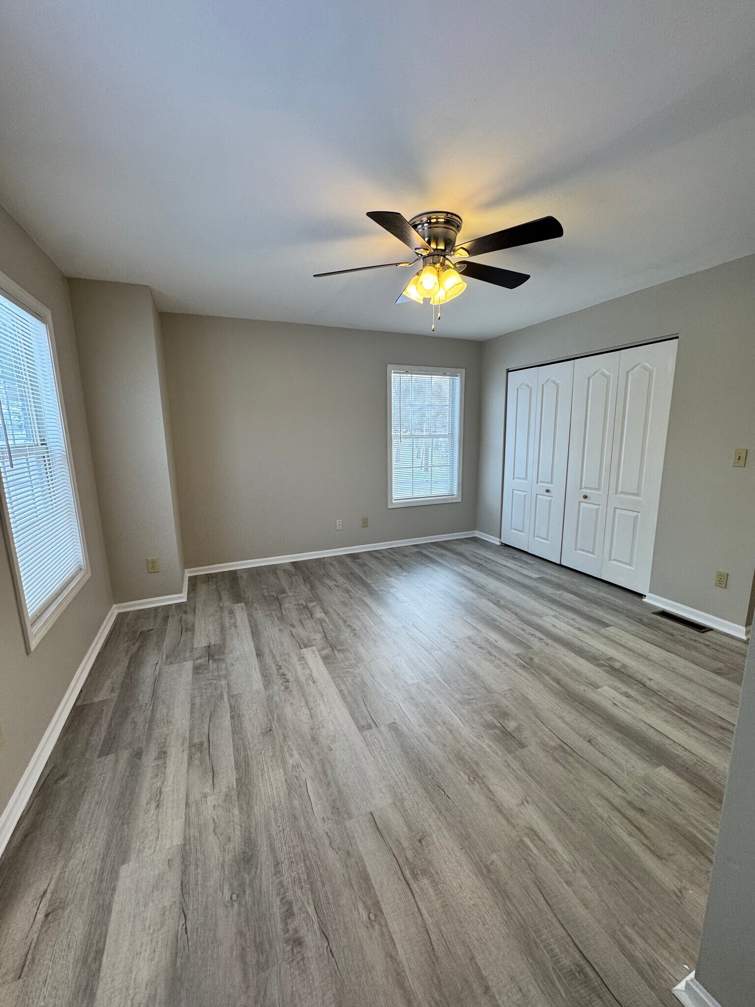 Primary bedroom with large closet - 301 Bluegrass Ave