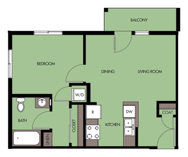 Floorplan - Estates at Hillside Gardens Affordable Senior Community