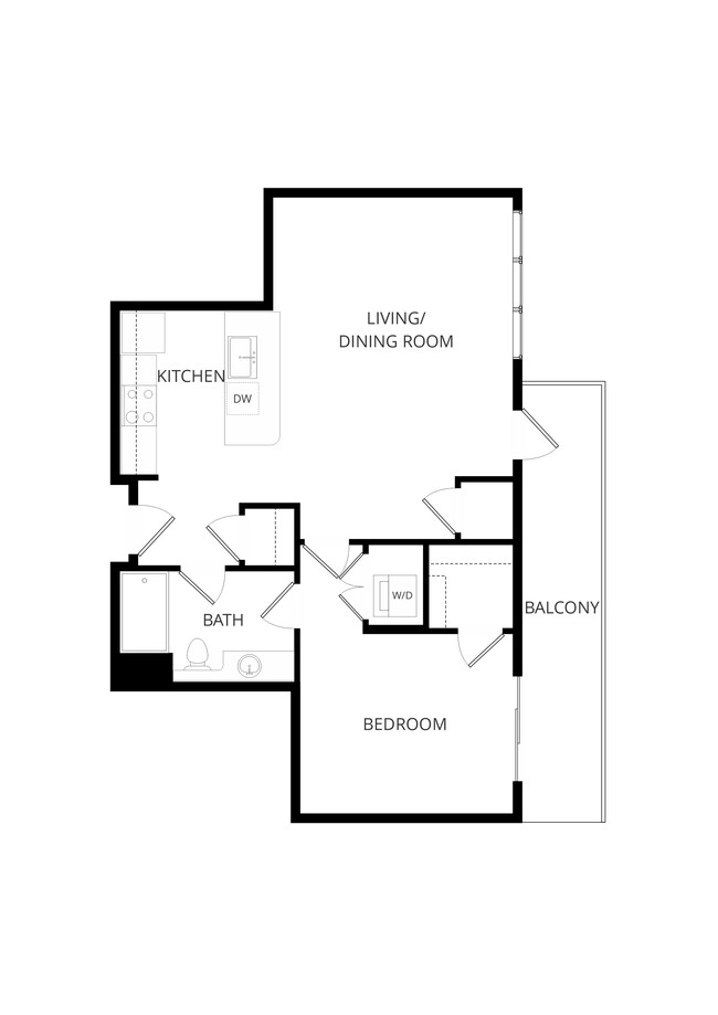 Floorplan - Gatsby Apartments