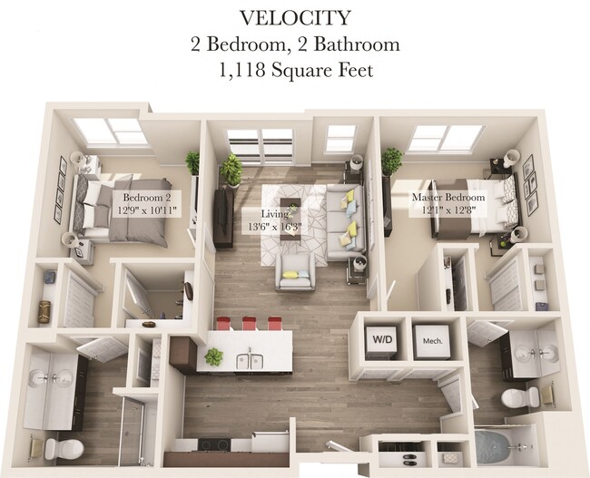 Floorplan - Venture Apartments iN Tech Center