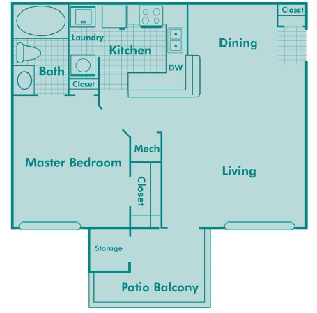 1BR/1BA - Palms Of Cortez