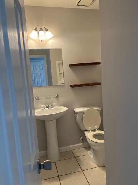 1/2 bath downstairs - 1411 Dove Run Dr