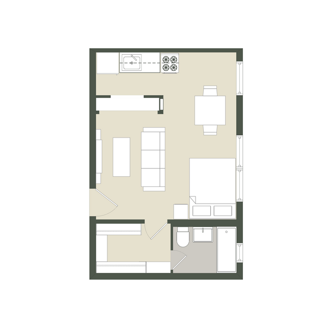 Floorplan - 1807-09 N. Lincoln Park West