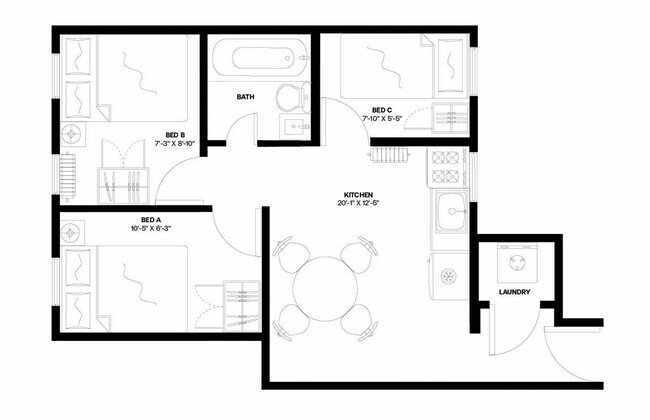 Building Photo - Room in Shared 3 bed/1 bath home