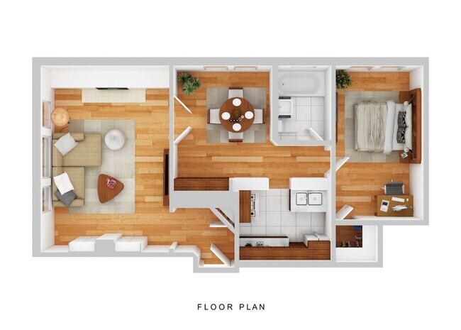 Floorplan - Santa Rosa Apartments