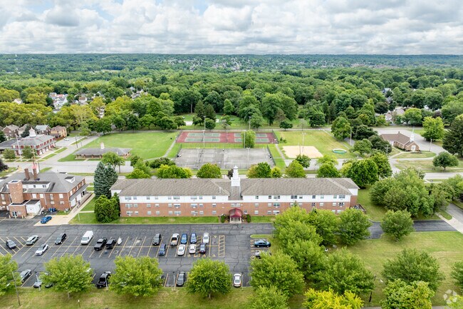 Aerial Photo - Woodland Park Apartments