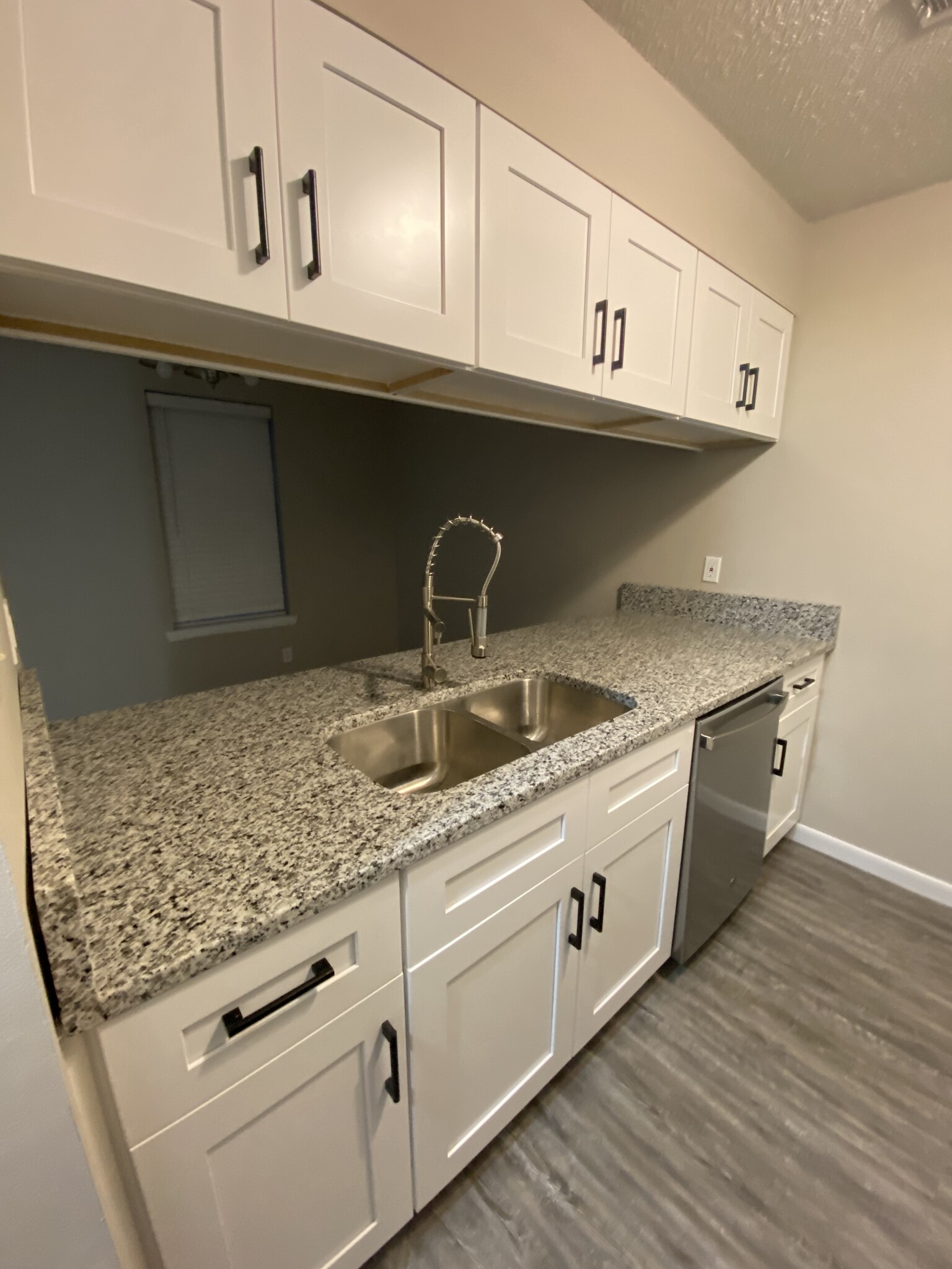 Kitchen new granite countertops, sink and cabinets - 1425 Mineral Springs Rd