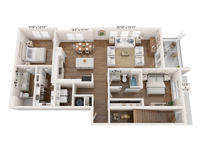 Floorplan - Oak House