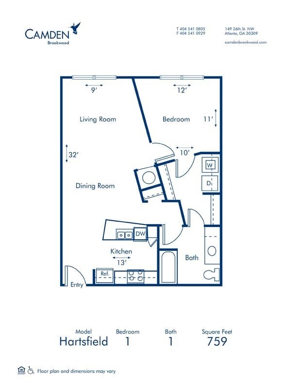 Floorplan - Camden Brookwood