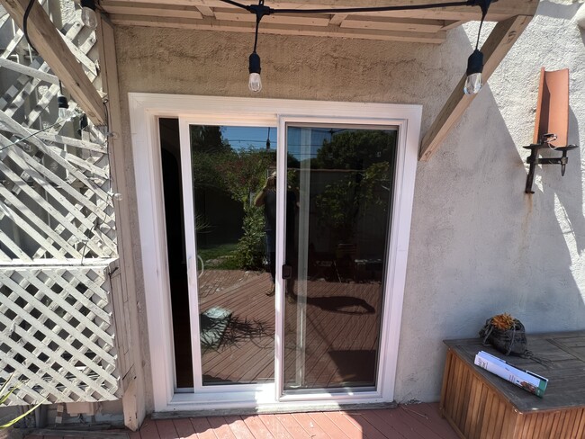 SLIDING DOOR TO DECK - 2441 10th St