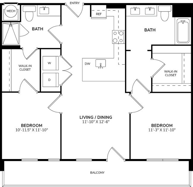Floorplan - The Casey