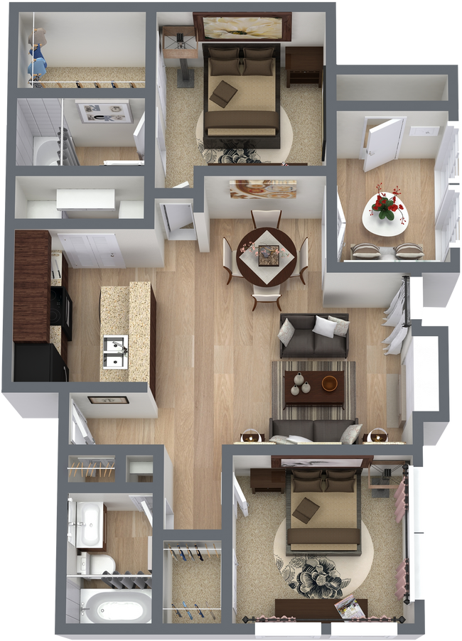 B1_2BD2BA_SUNROOM.png - 4060 Preferred Place