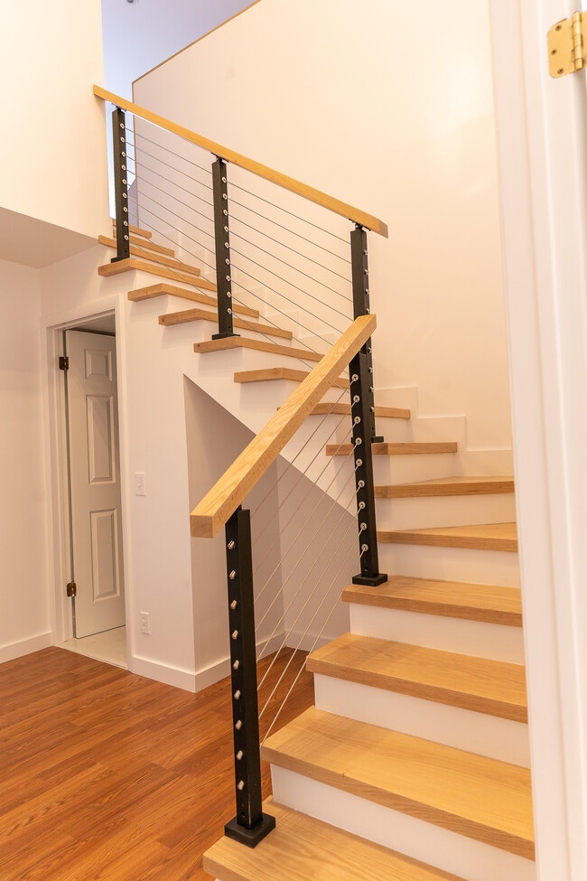 Stairs to Loft Bedroom/Office - 455 Hope St
