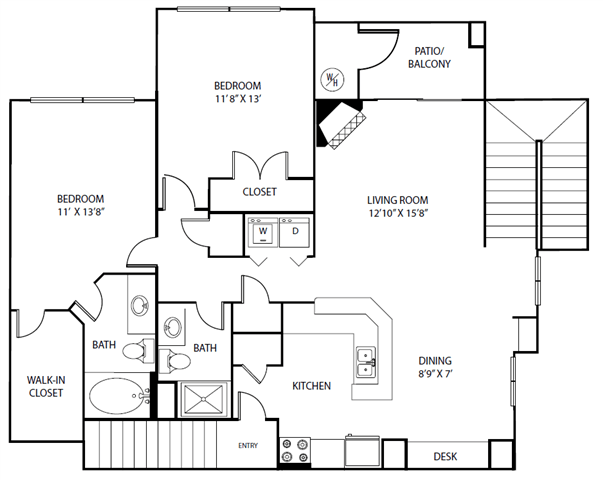 Floorplan - The Village at Legacy Ridge