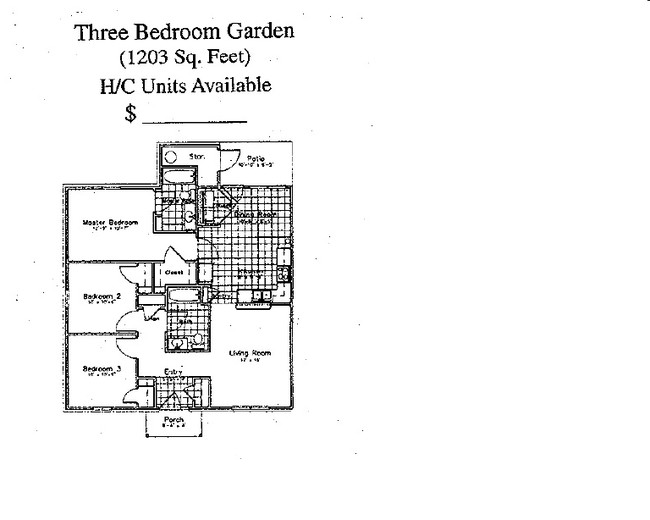 Floorplan - Village of New Hope Apartment Homes