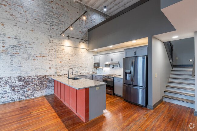 Kitchen - The Lofts on Jefferson