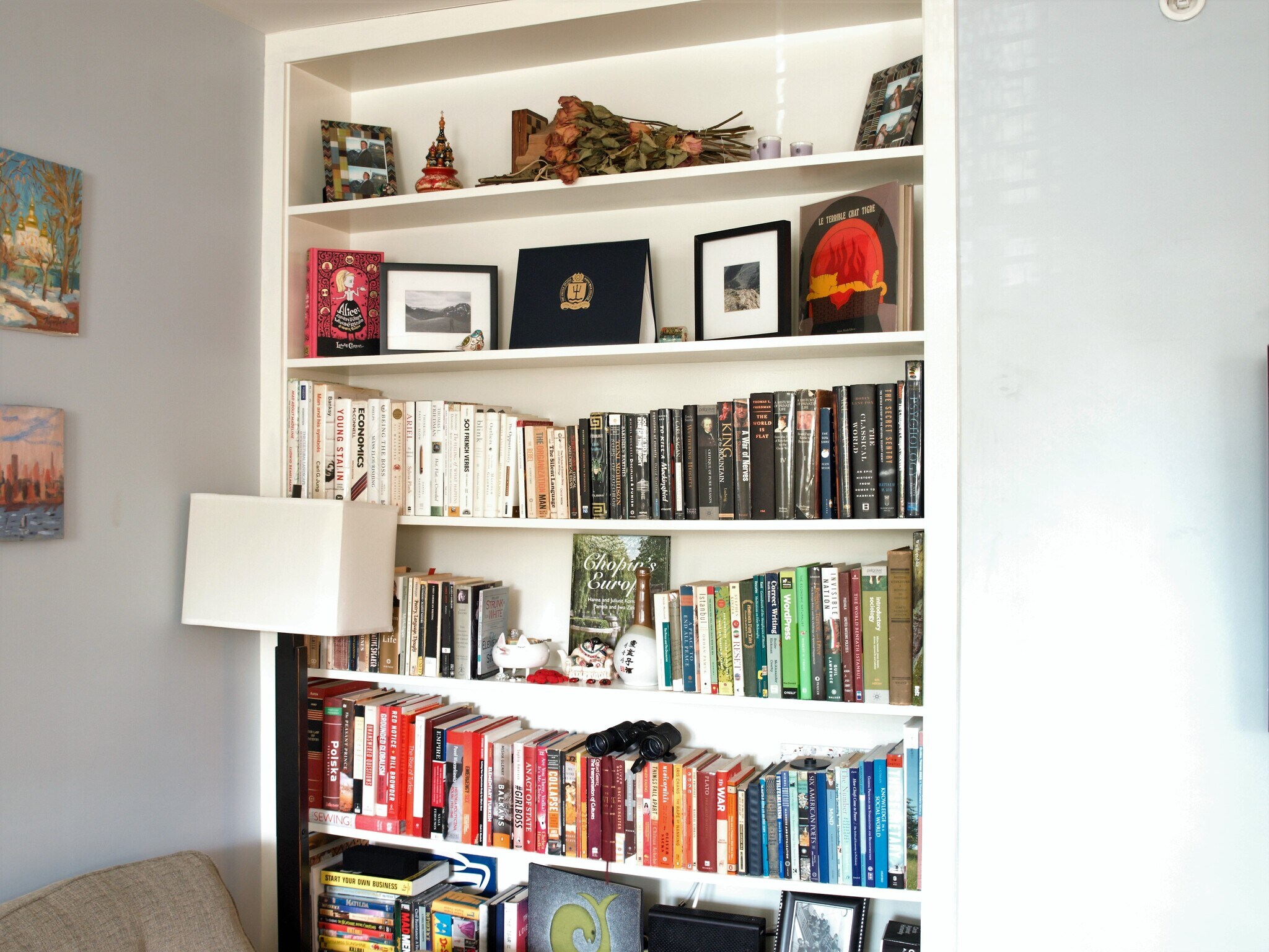 Built-in Bookcase - 3511 13th St NW