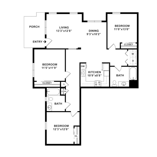 Floorplan - North Creek Crossings @ Meriam Park