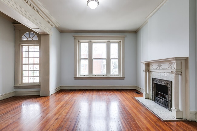 View of the Front Parlor Looking North - 1809 Park Ave