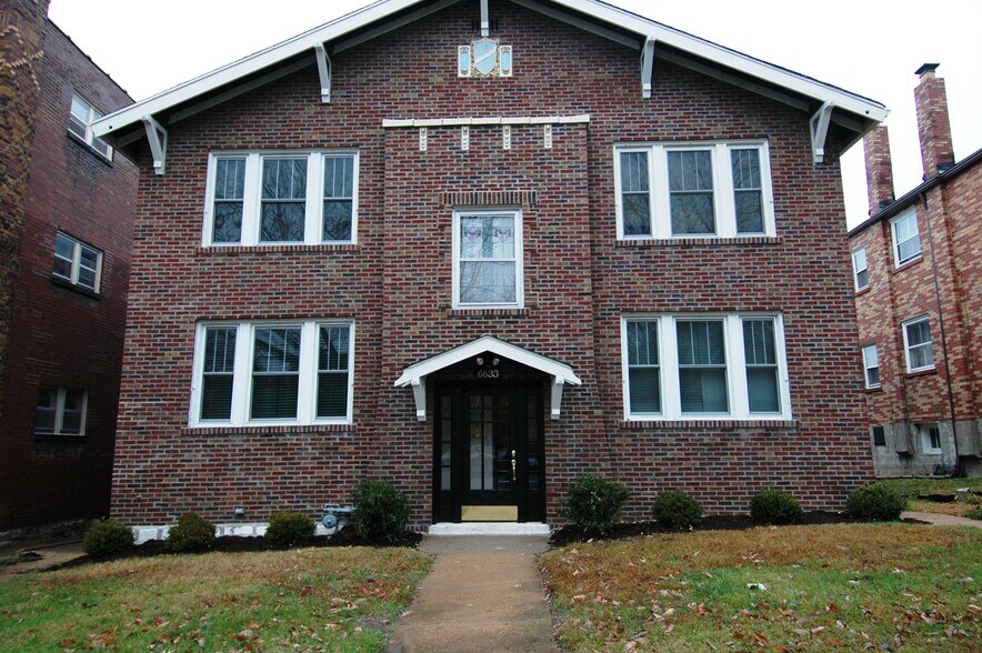 Building Front - View from the South - 6633 Alamo Avenue