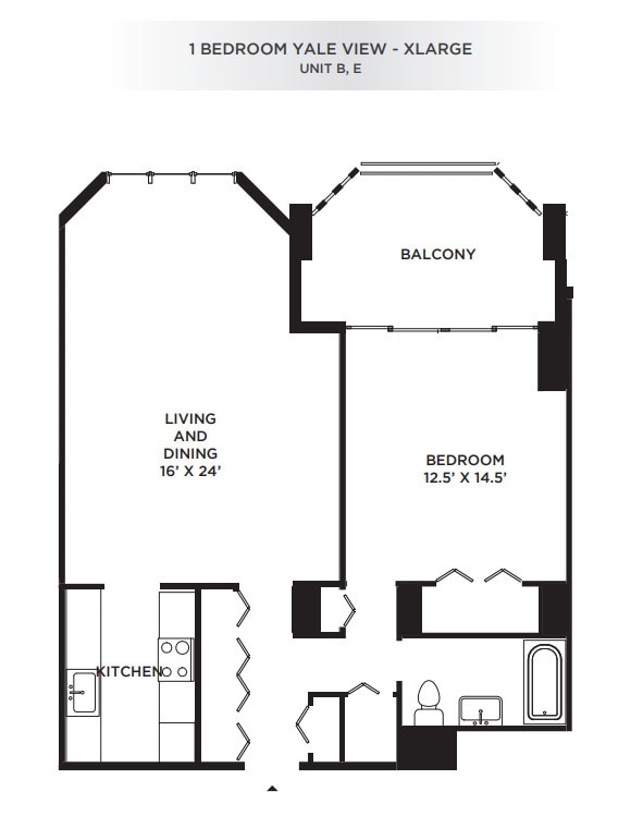 Floorplan - New Haven Towers